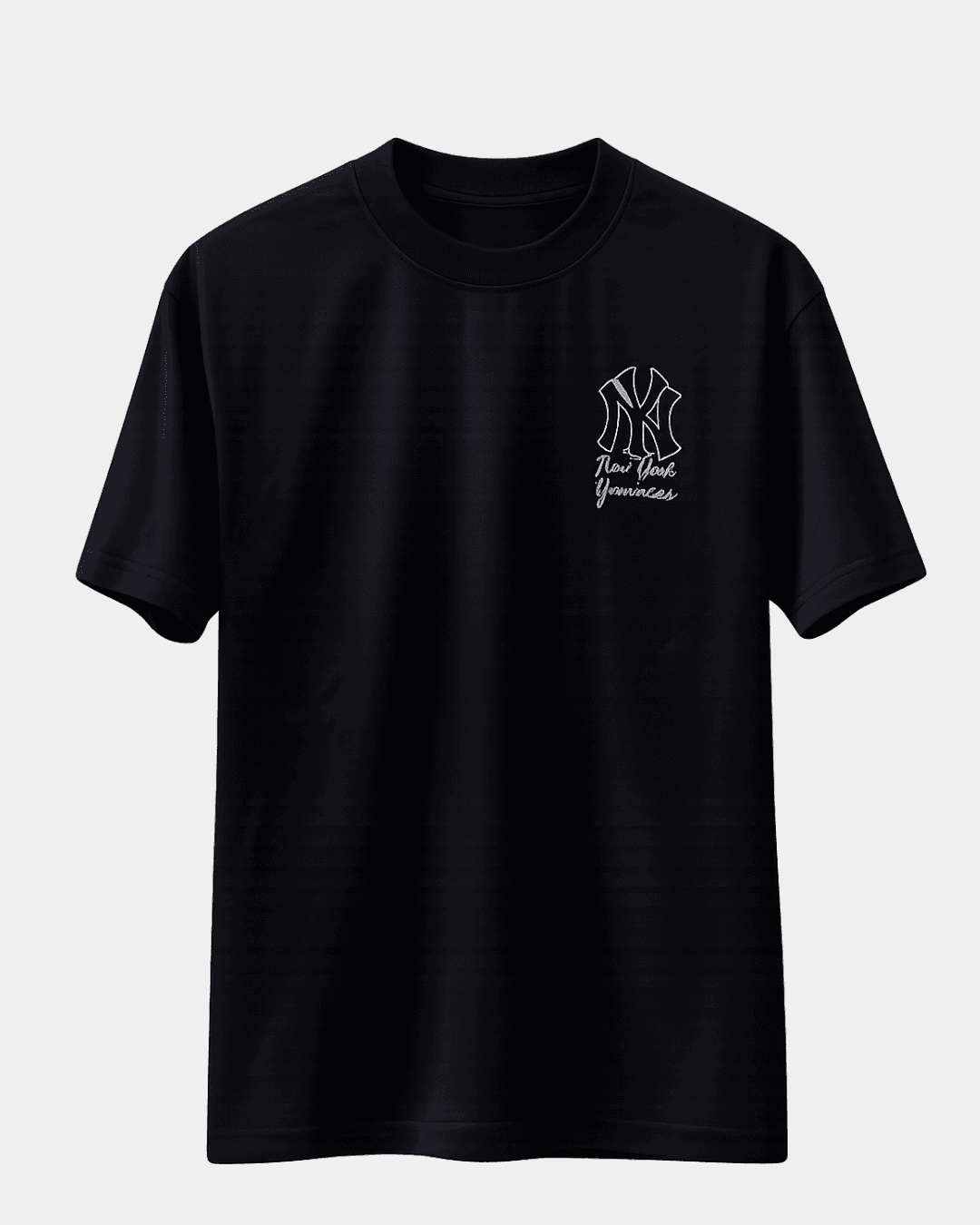 New York Yankees Graphic T-Shirt Black Oversized